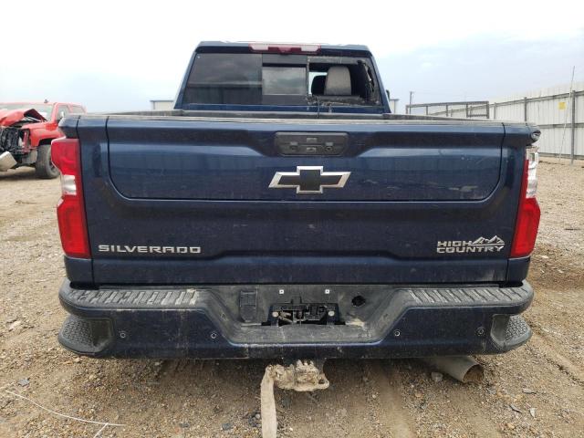 2GC4YREY9P1719940 - 2023 CHEVROLET SILVERADO K2500 HIGH COUNTRY BLUE photo 6