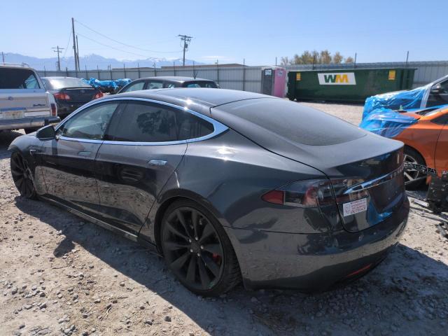 5YJSA1E41GF177594 - 2016 TESLA MODEL S 灰色 照片 2