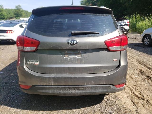 KNAHT8A31F7093285 - 2015 KIA RONDO SILVER photo 6