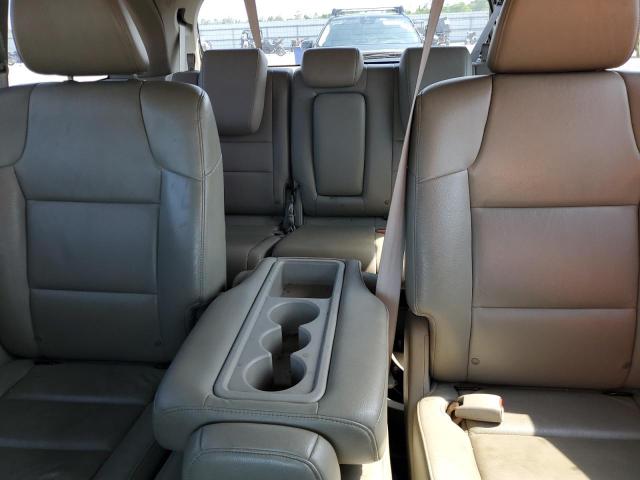 5FNRL5H9XEB032932 - 2014 HONDA ODYSSEY TOURING WHITE photo 10