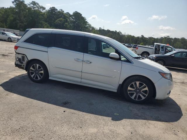 5FNRL5H9XEB032932 - 2014 HONDA ODYSSEY TOURING WHITE photo 4