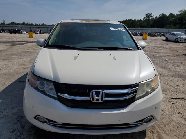 5FNRL5H9XEB032932 - 2014 HONDA ODYSSEY TOURING WHITE photo 5