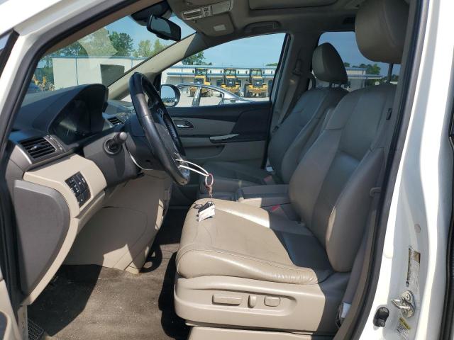 5FNRL5H9XEB032932 - 2014 HONDA ODYSSEY TOURING WHITE photo 7