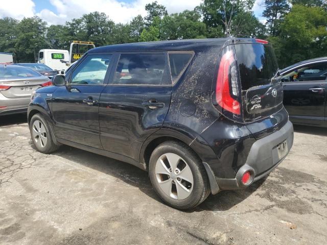 KNDJN2A27F7775154 - 2015 KIA SOUL BLACK photo 2