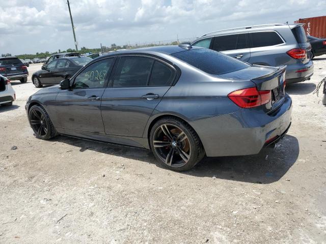 WBA8B3G37HNU36032 - 2017 BMW 340 I GRAY photo 2