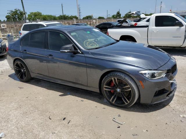 WBA8B3G37HNU36032 - 2017 BMW 340 I GRAY photo 4