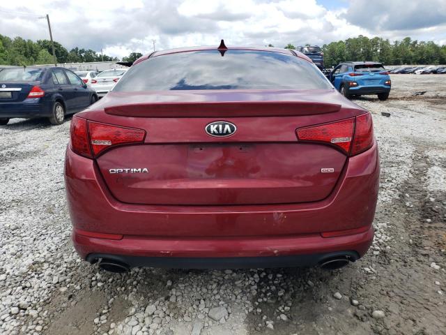 5XXGM4A7XDG155584 - 2013 KIA OPTIMA LX MAROON photo 6