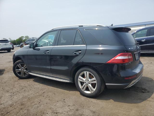 4JGDA5HB1EA386412 - 2014 MERCEDES-BENZ ML 350 4MATIC BLACK photo 2