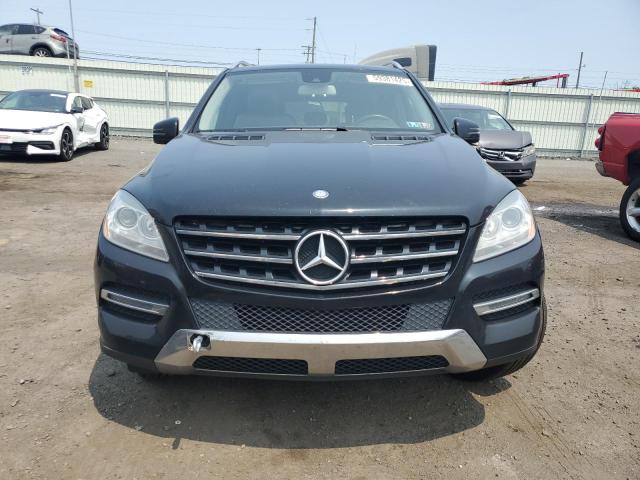 4JGDA5HB1EA386412 - 2014 MERCEDES-BENZ ML 350 4MATIC BLACK photo 5