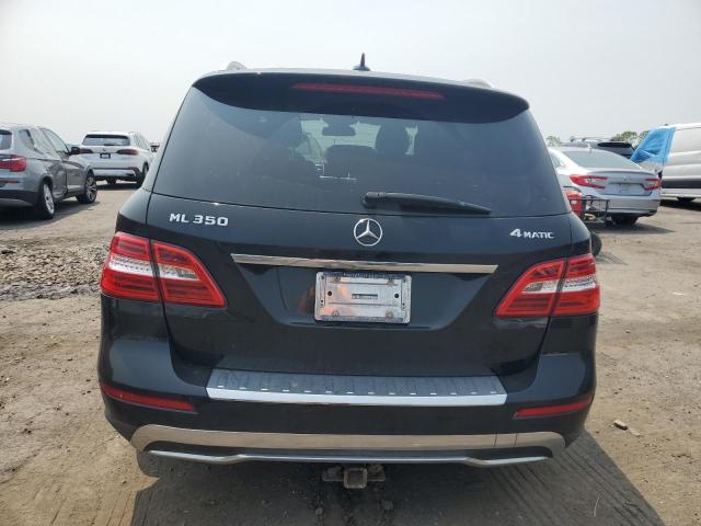 4JGDA5HB1EA386412 - 2014 MERCEDES-BENZ ML 350 4MATIC BLACK photo 6
