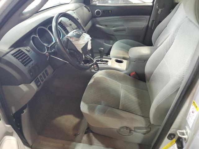 5TETU4GN2AZ743190 - 2010 TOYOTA TACOMA PRERUNNER ACCESS CAB SILVER photo 7