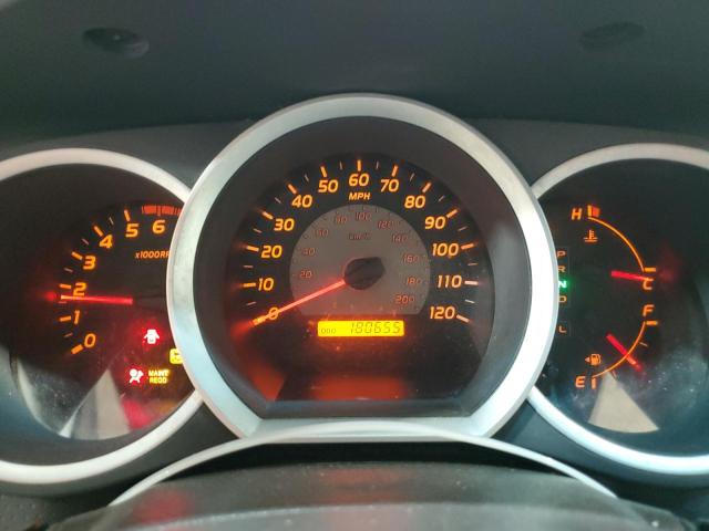 5TETU4GN2AZ743190 - 2010 TOYOTA TACOMA PRERUNNER ACCESS CAB SILVER photo 9