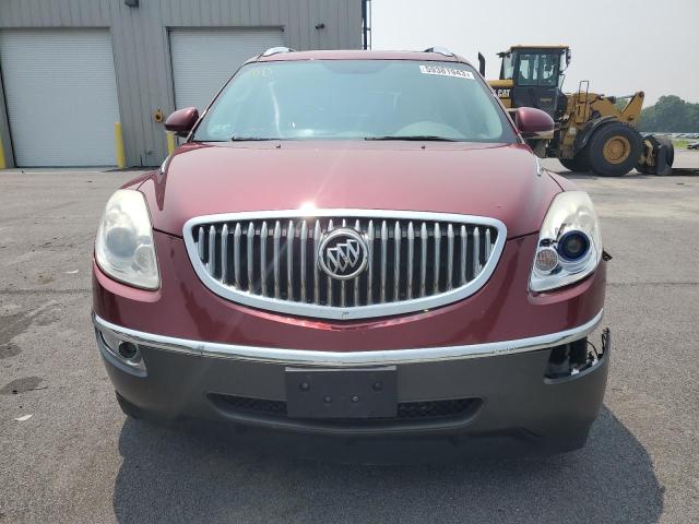 5GAKVBED9BJ262566 - 2011 BUICK ENCLAVE CXL RED photo 5