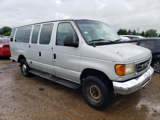 1FBSS31L06DB33506 - 2006 FORD ECONOLINE E350 SUPER DUTY WAGON SILVER photo 4