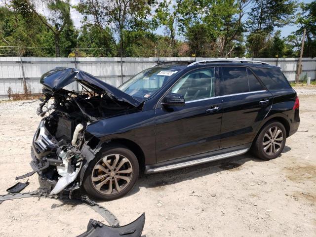 4JGDA5HB9GA641391 - 2016 MERCEDES-BENZ GLE 350 4MATIC BLACK photo 1