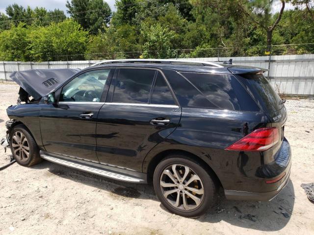 4JGDA5HB9GA641391 - 2016 MERCEDES-BENZ GLE 350 4MATIC BLACK photo 2