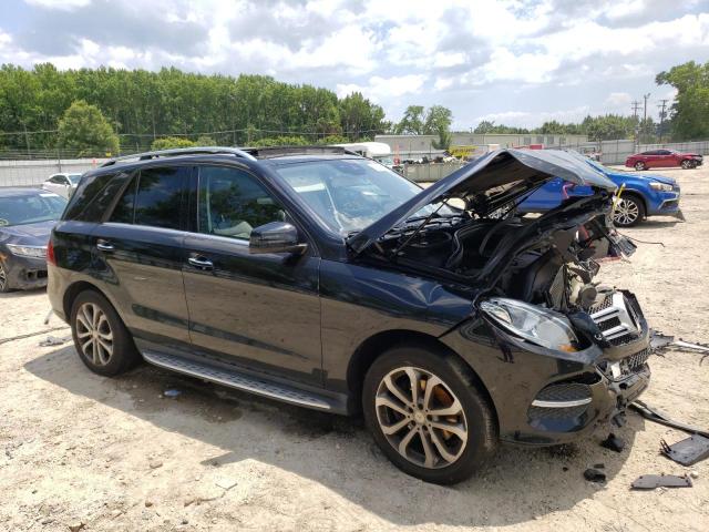 4JGDA5HB9GA641391 - 2016 MERCEDES-BENZ GLE 350 4MATIC BLACK photo 4