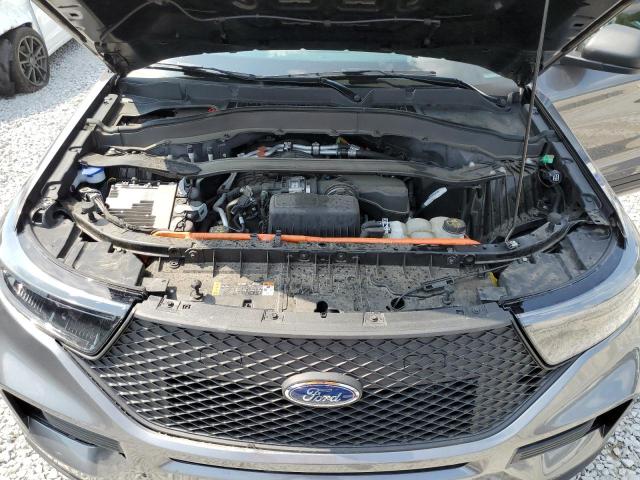 1FM5K8AW5LGC15544 - 2020 FORD EXPLORER POLICE INTERCEPTOR GRAY photo 12