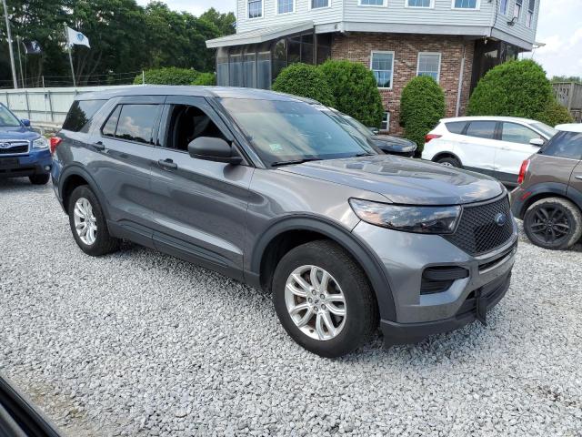 1FM5K8AW5LGC15544 - 2020 FORD EXPLORER POLICE INTERCEPTOR GRAY photo 4