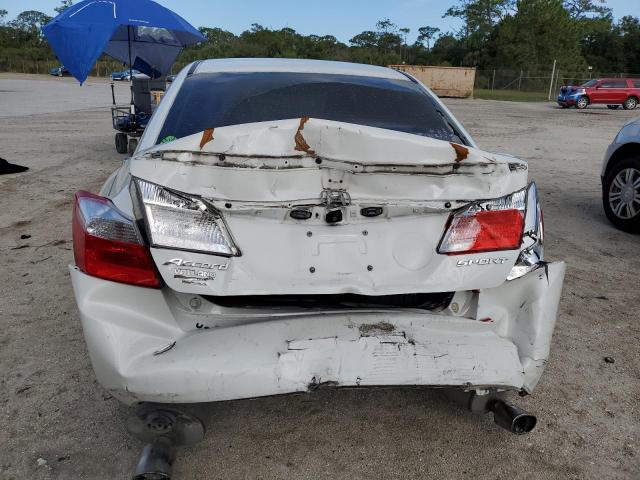 1HGCR2F57FA057012 - 2015 HONDA ACCORD SPORT თეთრი ფოტო 6