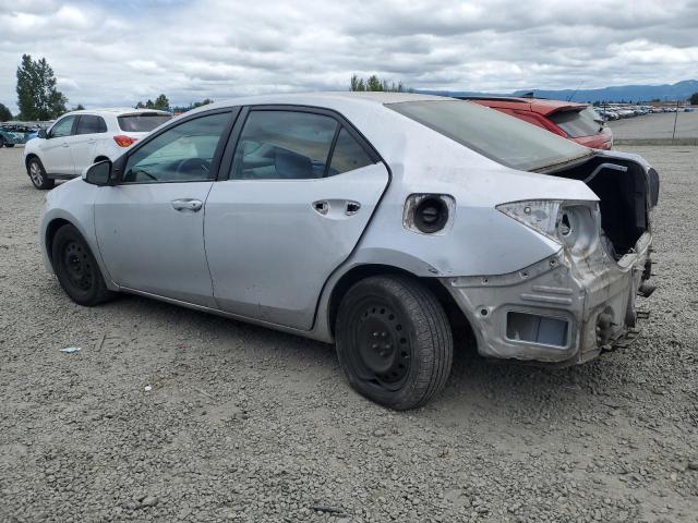 2T1BURHE1JC038247 - 2018 TOYOTA COROLLA L ვერცხლისფერი ფოტო 2