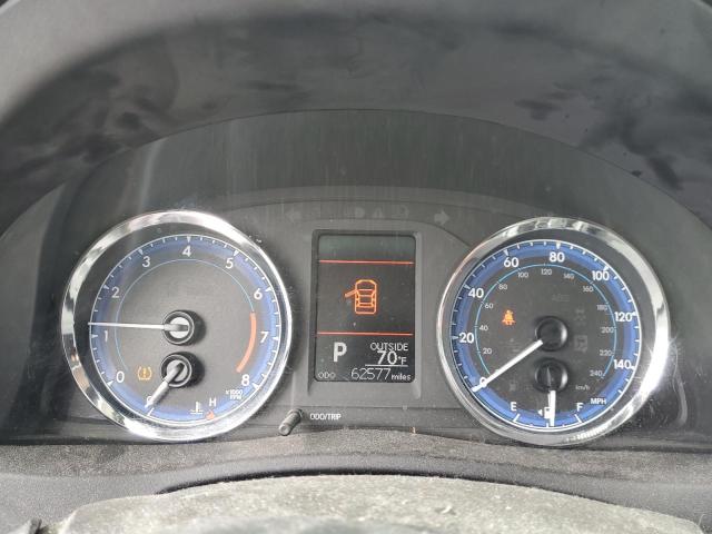 2T1BURHE1JC038247 - 2018 TOYOTA COROLLA L ვერცხლისფერი ფოტო 9