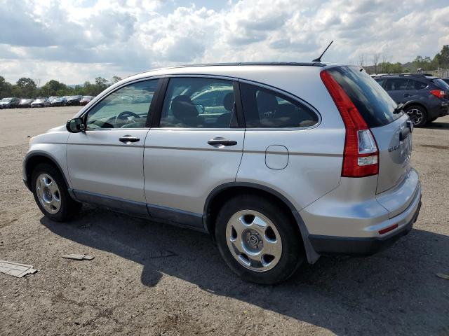 5J6RE4H35AL006448 - 2010 HONDA CR-V LX SILVER photo 2