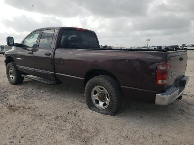 3D7KA28C74G267420 - 2004 DODGE RAM 2500 ST BURGUNDY photo 2