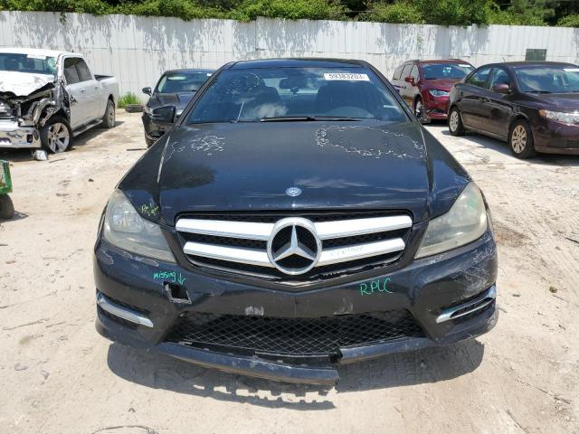 WDDGJ4HB1CF789436 - 2012 MERCEDES-BENZ C 250 BLACK photo 5