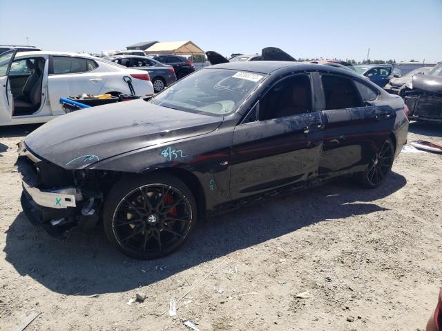 WBA4J3C55JBG96724 - 2018 BMW 430XI GRAN COUPE BLACK photo 1