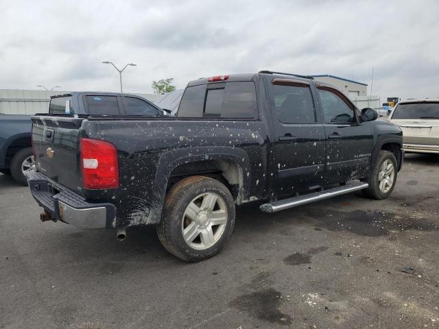 2GCEK13M971567861 - 2007 CHEVROLET SILVERADO K1500 CREW CAB BLACK photo 3