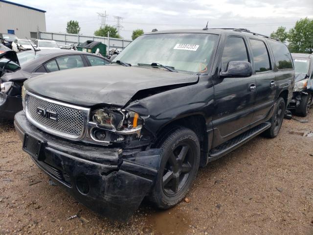 1GKFK66U04J284610 - 2004 GMC YUKON XL DENALI BLACK photo 1