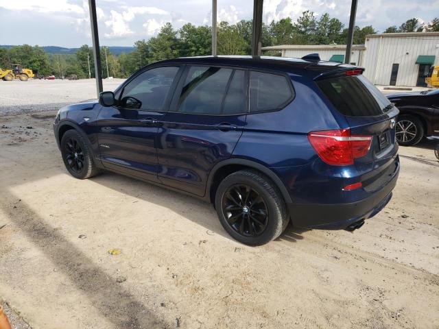 5UXWX9C58D0D05920 - 2013 BMW X3 XDRIVE28I BLUE photo 2