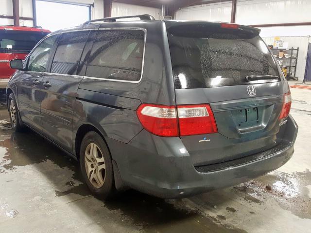 5FNRL38615B020565 - 2005 HONDA ODYSSEY EXL  photo 3