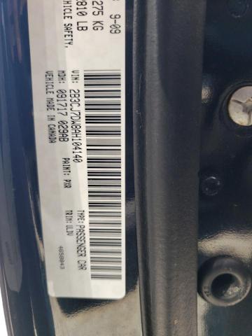 2B3CJ7DW8AH104140 - 2010 DODGE CHALLENGER SRT-8 黑色 照片 12