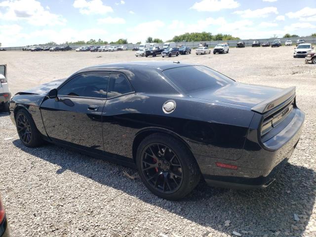 2B3CJ7DW8AH104140 - 2010 DODGE CHALLENGER SRT-8 BLACK photo 2