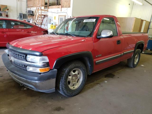 1GCEK14T0YE171582 - 2000 CHEVROLET 1500 K1500 RED photo 1