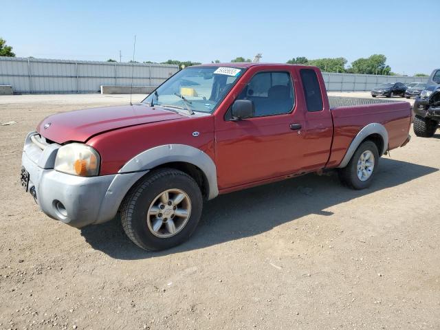 1N6DD26S01C343253 - 2001 NISSAN FRONTIER KING CAB XE MAROON photo 1