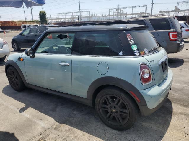 WMWSU3C58CT257719 - 2012 MINI COOPER TURQUOISE photo 2