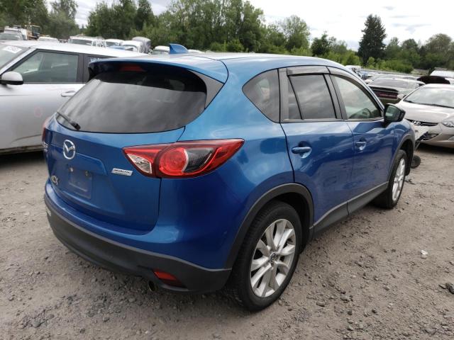 JM3KE4DY1E0340242 - 2014 MAZDA CX-5 GT BLUE photo 3