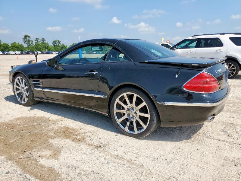 WDBSK75F33F010434 - 2003 MERCEDES-BENZ SL 500R BLACK photo 2