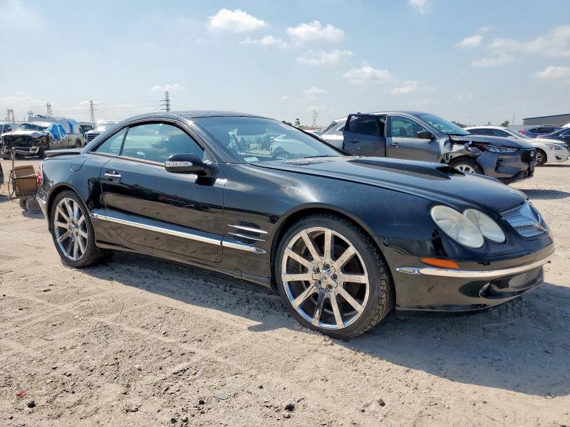 WDBSK75F33F010434 - 2003 MERCEDES-BENZ SL 500R BLACK photo 4