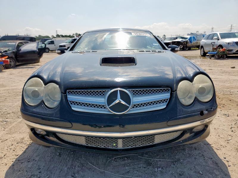 WDBSK75F33F010434 - 2003 MERCEDES-BENZ SL 500R BLACK photo 5