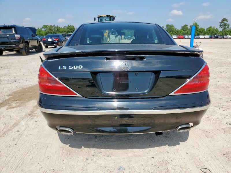 WDBSK75F33F010434 - 2003 MERCEDES-BENZ SL 500R BLACK photo 6