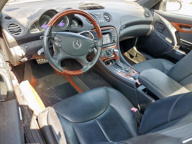WDBSK75F33F010434 - 2003 MERCEDES-BENZ SL 500R BLACK photo 8