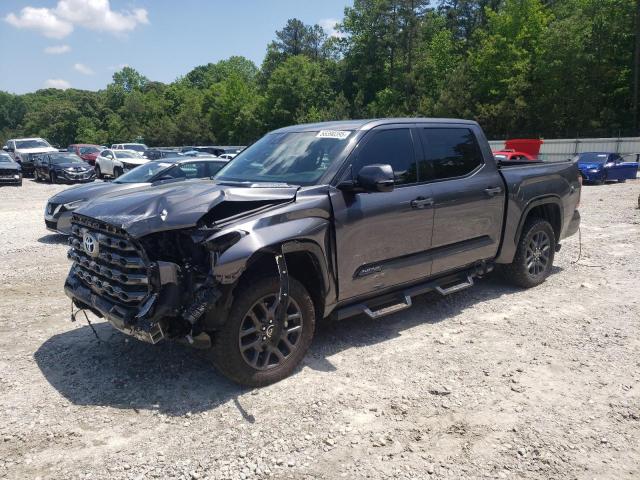 5TFNC5DB2NX005270 - 2022 TOYOTA TUNDRA CREWMAX PLATINUM GRAY photo 1
