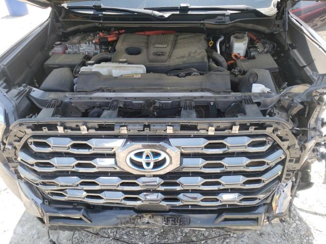 5TFNC5DB2NX005270 - 2022 TOYOTA TUNDRA CREWMAX PLATINUM GRAY photo 11