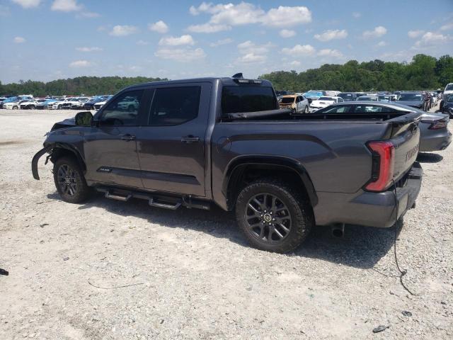 5TFNC5DB2NX005270 - 2022 TOYOTA TUNDRA CREWMAX PLATINUM GRAY photo 2