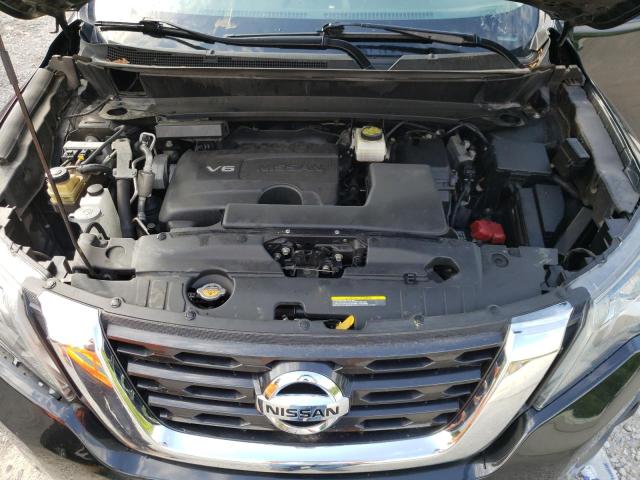 5N1DR2MN0KC622426 - 2019 NISSAN PATHFINDER S BLACK photo 12