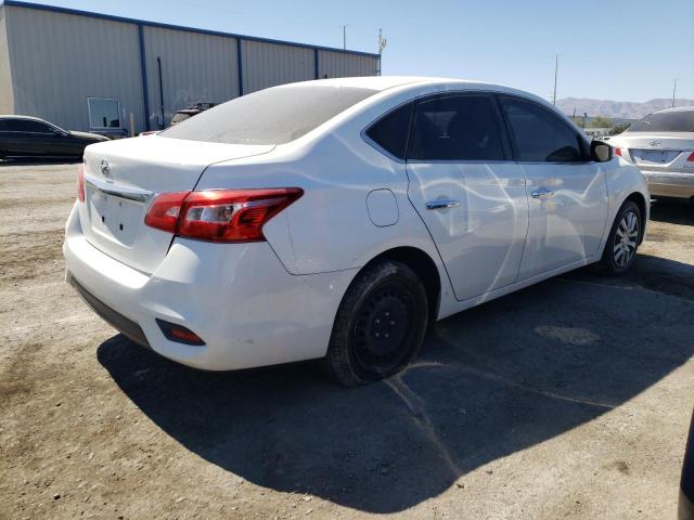 3N1AB7AP7JY310336 - 2018 NISSAN SENTRA S WHITE photo 3